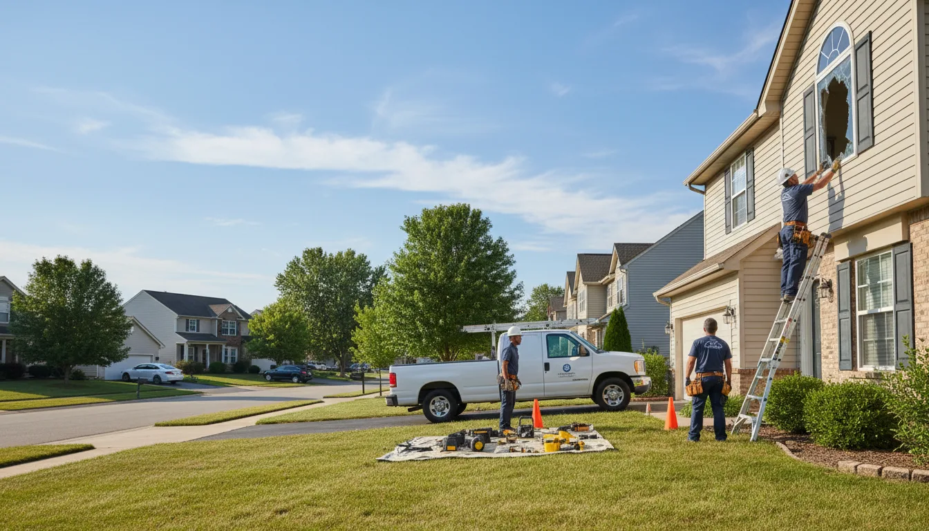 Expert window installer providing residential service in New Deal, TX